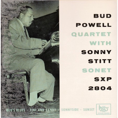 Powell Bud  Quartet with Sonny Stitt ‎– Bud's Blues|Sonet ‎– SXP 2804-Single-EP