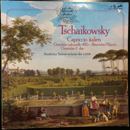 Tschaikowsky-Capriccio Italien-Slawischer Marsch...- Swetlanow |Melodia-Eurodisc ‎– STEREO 38 899 1