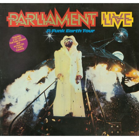 Parliament ‎– Parliament Live - P.Funk Earth Tour|1977    Casablanca ‎– NB 7021-no Poster