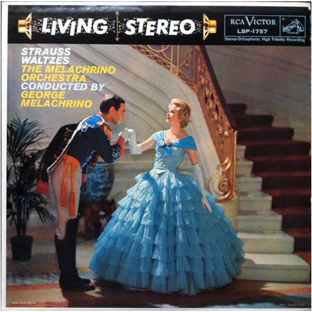 Strauss - Waltzes - George Melachrino|1959   RCA Victor ‎– SF-5025