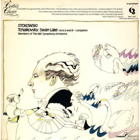 Tchaikovsky-Swan Lake (Acts II And III - Complete)- Leopold Stokowski |1977  Quintessence ‎– PMC 7007