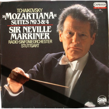 Tchaikovsky-Mozartiana-Suites No. 3 & 4 -Sir Neville Marriner|1988   Capriccio ‎– C 27 191
