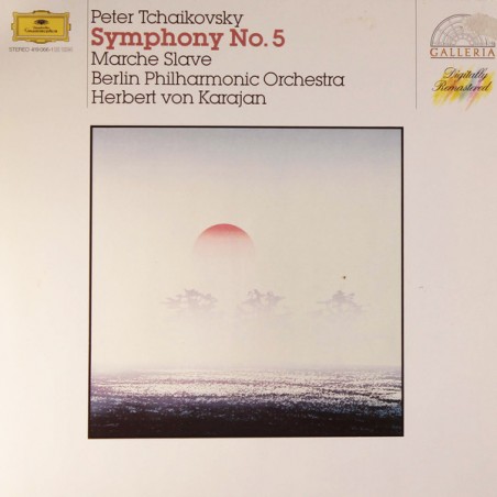 Tchaikovsky – Symphonie Nr. 5 / Slawischer Marsch- Karajan - Berliner Philharmoniker |1986    DG – 419 066-1