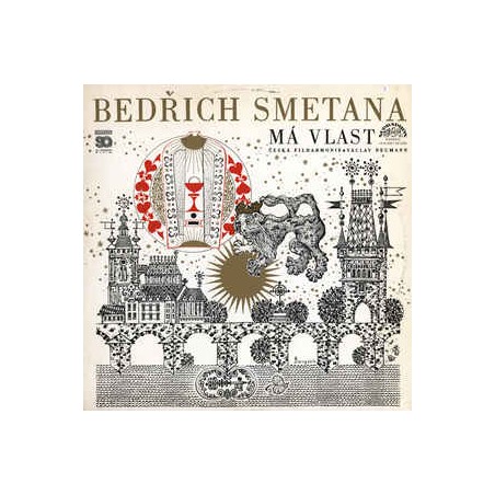 Smetana - Má Vlast -Česká Filharmonie-Neumann |1980   Supraphon ‎– 1410 2021-22-Quadraphonic