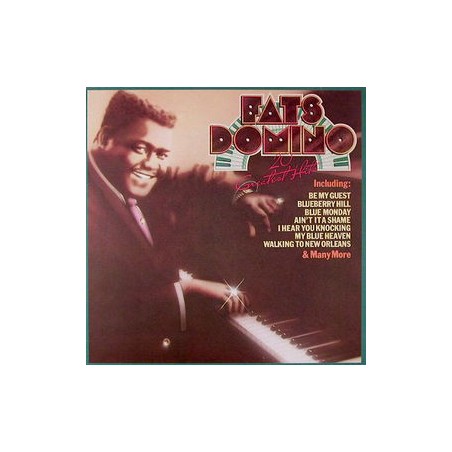 Domino ‎Fats – 20 Greatest Hits|1976    United Artists Records ‎– UAS 29967