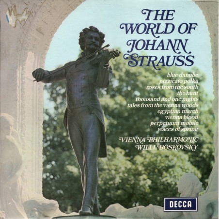 Strauss Johann – The World of Johann Strauss- Vienna Philharmonic |1969   Decca ‎– SPA.10