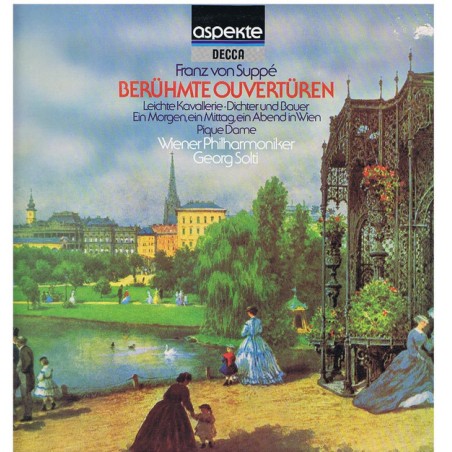Suppé Franz von – Berühmte Ouvertüren -Vienna Philharmonic Orchestra-Solti |Decca ‎– 6.41508 AH