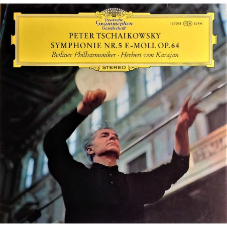 Tschaikowsky -Symphonie Nr.5 E-Moll, Op. 64- Berliner Philharmoniker-Karajan ‎|1966    DG – SLPM 139018