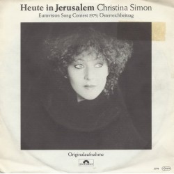 Simon Christina– Heute In Jerusalem|1979     Polydor ‎– 2048 245