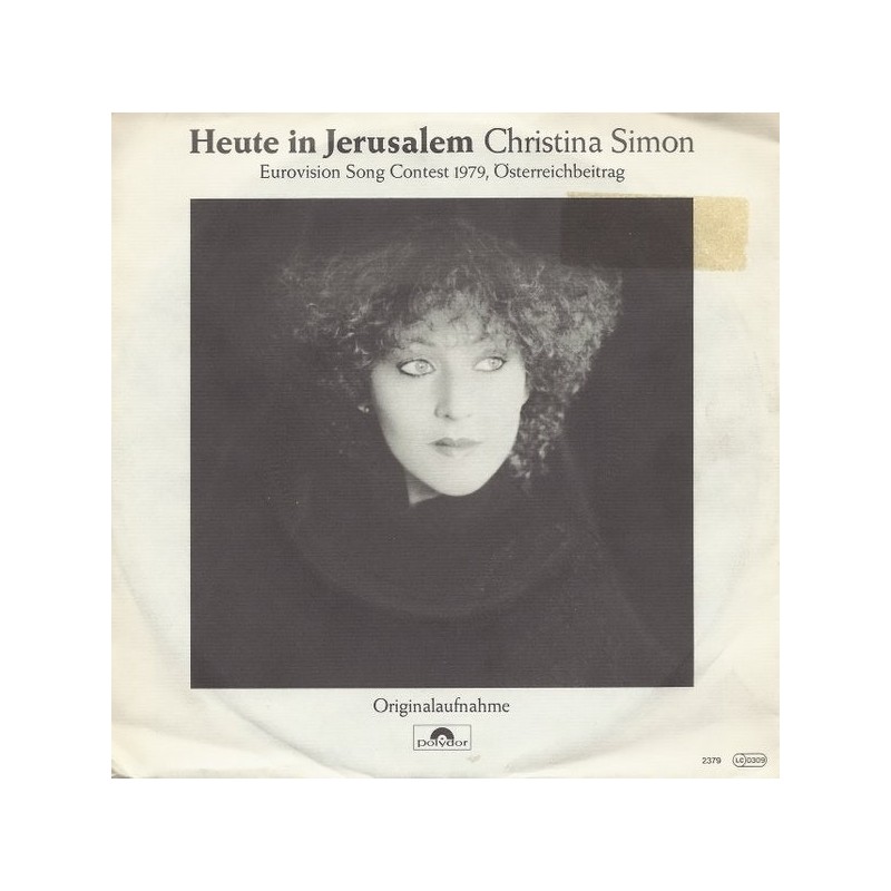 Simon Christina– Heute In Jerusalem|1979 Polydor – 2048 245 Simon Christina– Heute In Jerusalem|1979 Polydor – 2048 245