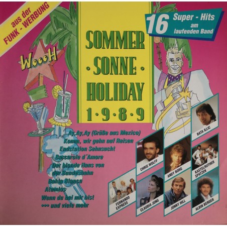 Various ‎– Sommer Sonne Holiday 1989|1989    Koch Records International ‎– 122 220 EA