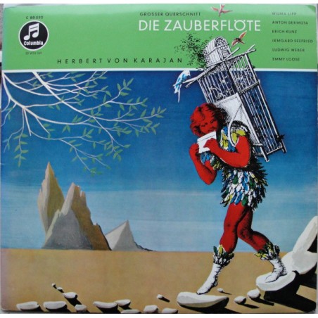 Mozart ‎– Die Zauberflöte - Großer Querschnitt|1958   	Columbia C 80 532