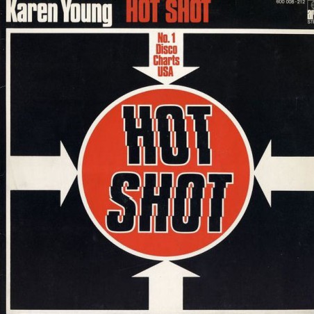 Young Karen ‎– Hot Shot|1978    Ariola ‎– 600 008-Maxi-Single