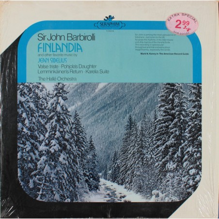 Sibelius – Finlandia and other Favorite Music- Sir John Barbirolli |Seraphim ‎– S-60208