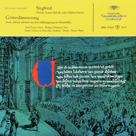 Wagner Richard ‎– Siegfried · Götterdämmerung- Astrid Varnay-  Hermann Weigert |1957     DG – LPEM 19 045