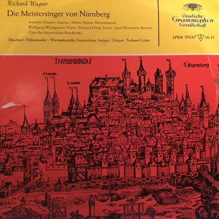 Wagner Richard ‎– Die Meistersinger von Nürnberg|1957    DG – LPEM 19 047
