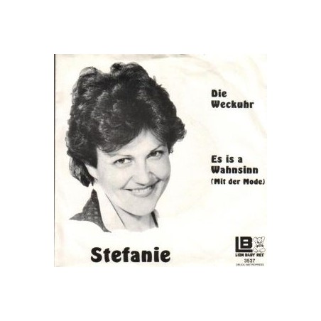 Stefanie ‎– Die Weckuhr|1982   Lion Baby Rec. 3537