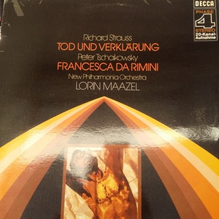 Strauss Richard-Tschaikowsky - Tod und Verklärung-Francesca Da Rimini - Maazel|Decca ‎– SAD 22 121