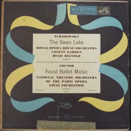Tchaikovsky- Gounod ‎– The Swan Lake Selections/Faust Ballet Music|RCA Victor ‎– LBC-1016