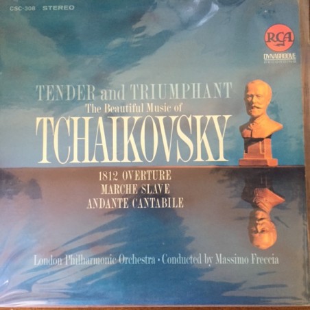 Tchaikovsky-Tender and Triumphant - The Beautiful Music of Tchaikovsky-Massimo Freccia ‎|1964    RCA ‎– CSC-308