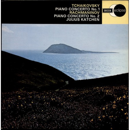 Tchaïkovsky-Rachmaninov- Piano Concerto Nr. 1+ Concerto Nr. 2-Julius Katchen ‎|1969   Decca Eclipse ‎– ECS 510