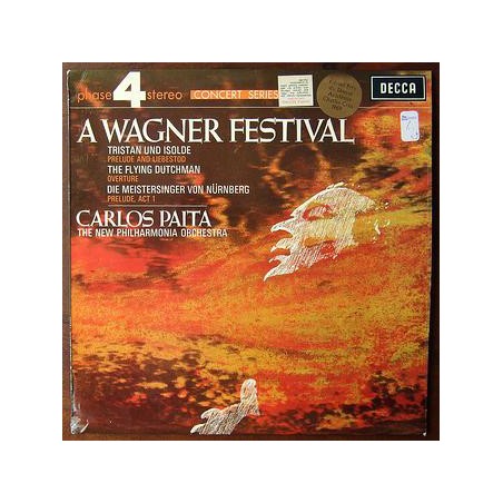 Wagner-A Wagner Festival- New Philharmonia Orchestra-Carlos Paita|1968   Decca ‎– PFS 4158