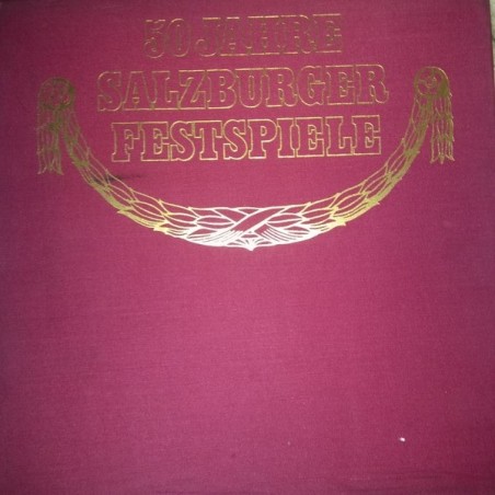Various ‎– 50 Jahre Salzburger Festspiele| OMV ‎– PR-OMV 69 4-LP Box Set