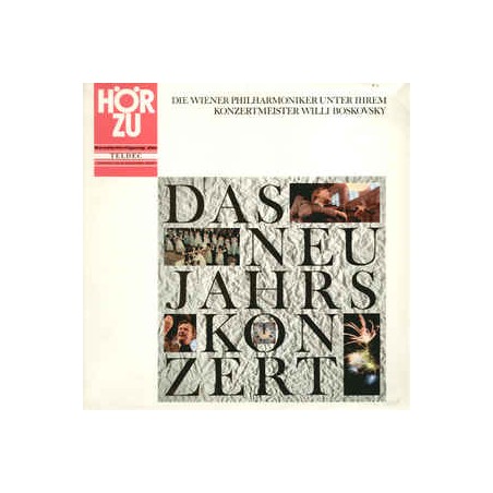 Neujahrskonzert der Wiener Philharmoniker-Willi Boskovsky |1964    HÖR ZU ‎– SHZT 505