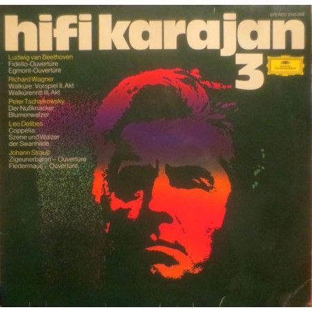 Karajan ‎– Hifi Karajan 3|1973     Deutsche Grammophon ‎– 2545 009