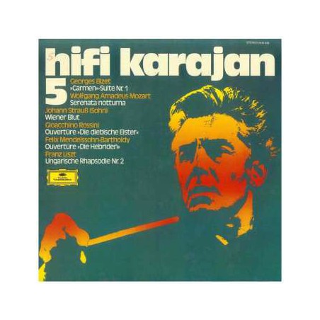 Karajan von Herbert  – Hifi Karajan 5|1971    Deutsche Grammophon ‎– 2545 029