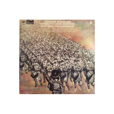 Bernstein Leonard  conducts great Marches -New York Philharmonic|1972    CBS Classics ‎– S 61273