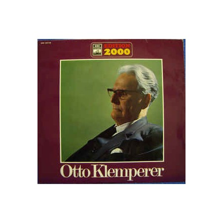 Klemperer Otto ‎– Otto Klemperer|Edition 2000    Electrola ‎– SME 2037/38