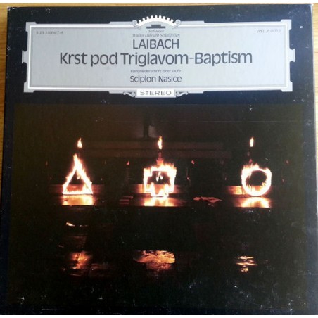 Laibach ‎– Krst Pod Triglavom - Baptism|1987    Sub Rosa ‎– SUB 33006/7-9   2  LP-Box Set