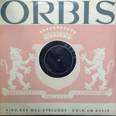 Bach-Das Musikalische Opfer- Münchener Instrumentalensemble, Heinz Endres|Orbis  ‎– CX 12120