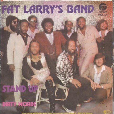 Fat Larry's Band ‎– Stand Up|1980    Fantasy ‎– 0031.104-Single