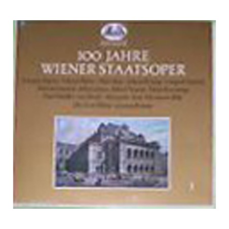 Various ‎– 100 Jahre Wiener Staatsoper|Heliodor ‎– 88 017