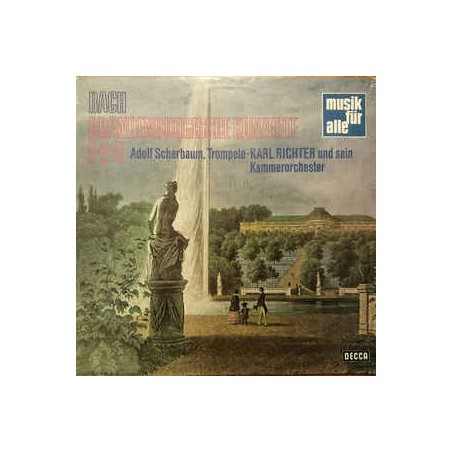 Bach‎– Brandenburgische Konzerte Nr. 1, 2, 5- Adolf Scherbaum|Decca ‎– ND 248 |