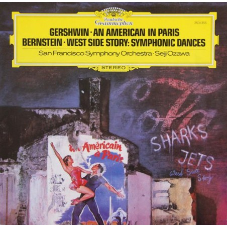 Gershwin-Bernstein- An American In Paris / West Side Story: Symphonic Dances  -Ozawa |1981