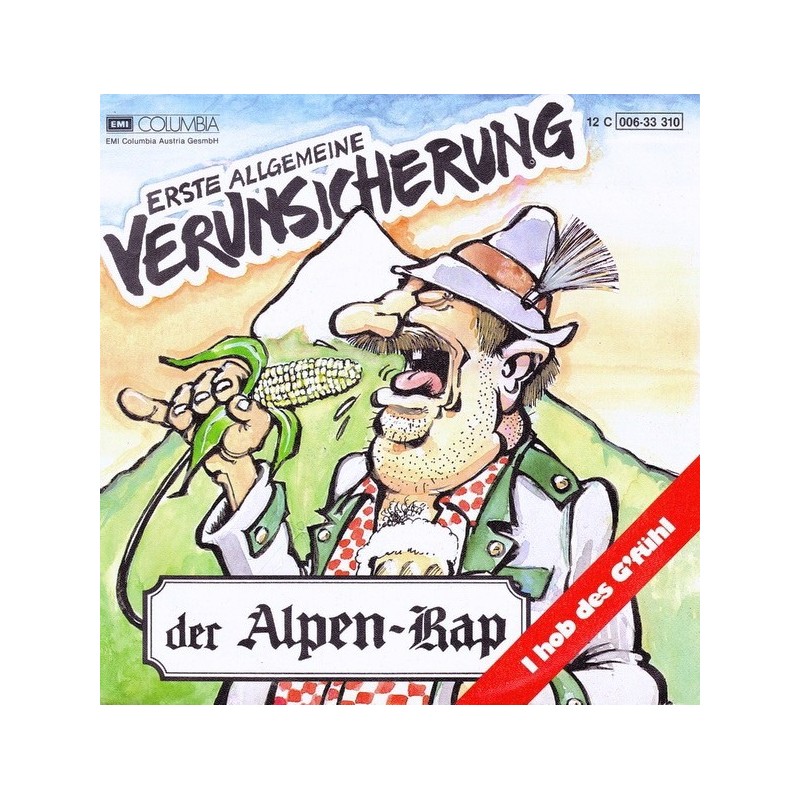 Erste Allgemeine Verunsicherung ‎– Der Alpen-Rap|1983    EMI 12 C 006-33 310