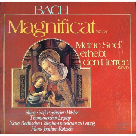 Bach-Magnificat D-Dur-Kantate "Meine Seel Erhebt Den Herren" -Peter Schreier-Thomanerchor Leipzig |1979   Parnass ‎– 30038 4