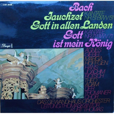 Bach-Kantate Nr. 51 "Jauchzet Gott in Allen Landen" / Nr. 71 " Gott Ist Mein König"|Dacapo- 1C 047-28 588