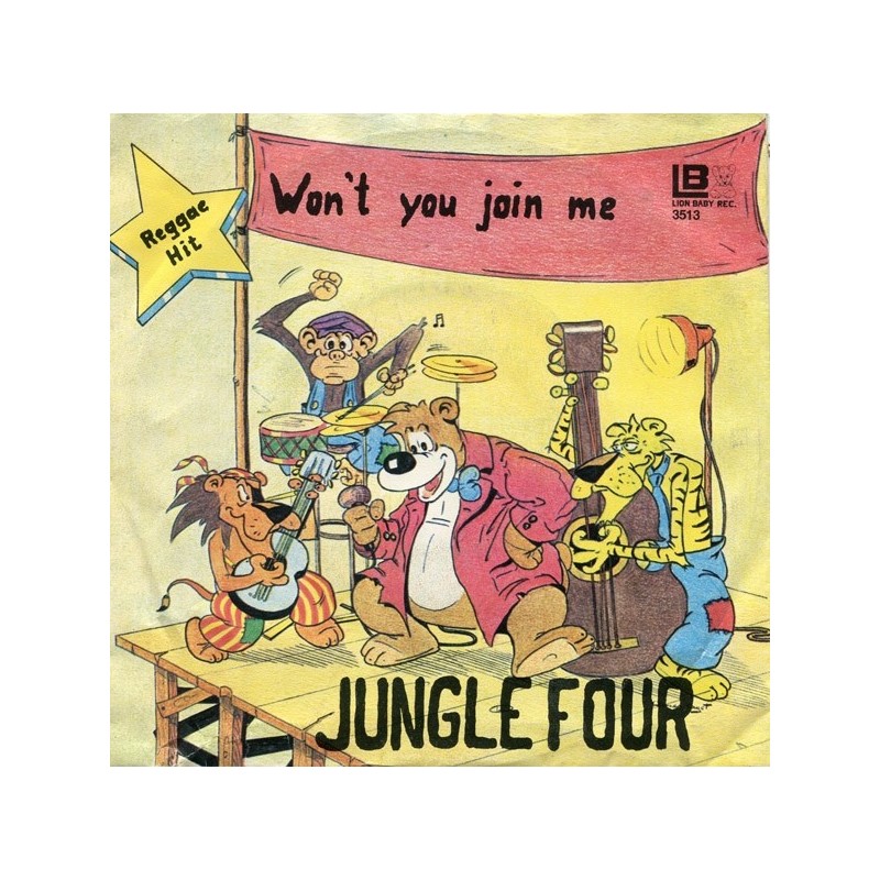 Jungle Four ‎– Won&8217t You Join Me|1981    Lion Baby Rec. ‎– 3513