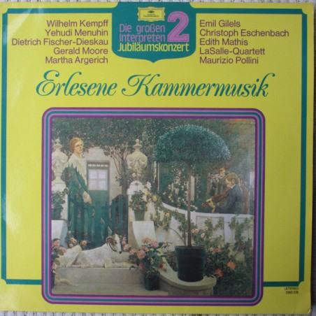 Various ‎– Die Großen Interpreten 2 - Jubiläumskonzert - Erlesene Kammermusik|1973    DG- 2563 235
