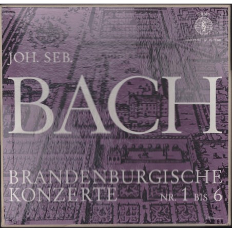 Bach ‎– Brandenburgische Konzerte Nr. 1 Bis 6|Orbis- 72 667