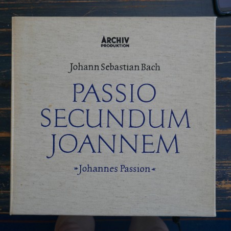 Bach ‎– Passio Secundum Joannem - »Johannes Passion«|1964   Archiv Produktion ‎– 14 328/30 APM-3 LP-Box