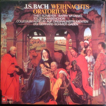Bach ‎– Weihnachtsoratorium|1973   Johann Sebastian Bach ‎– Weihnachtsoratorium-3 LP-Box