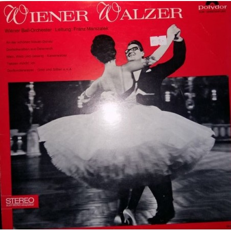 Wiener Ball-Orchester  - Franz Marszalek ‎– Wiener Walzer|Polydor ‎– 94 032