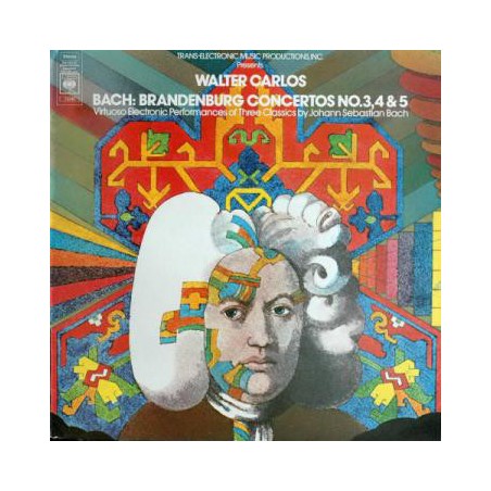 Carlos Walter - Bach – Brandenburg Concertos Nos. 3, 4 & 5|1975    CBS ‎– S 73395