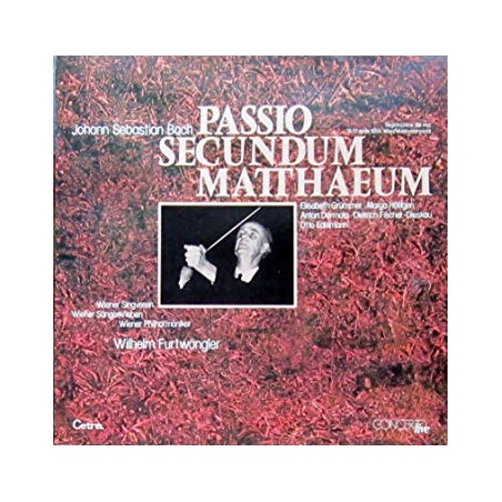 Bach ‎Johann Sebastian – Passio Secundum Matthaeum|1978   Cetra ‎– LO 508-3 LP Box