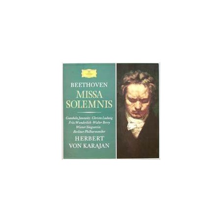 Beethoven-Missa Solemnis D-Dur Op. 123- Fritz Wunderlich · Walter Berry-Berliner Philharmoniker Karajan ‎|DG – 	104 395/6